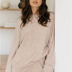Jenni Kayne Marina Pullover - Oatmeal - XS